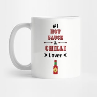 #1 Hot Sauce & Chilli Lover Mug